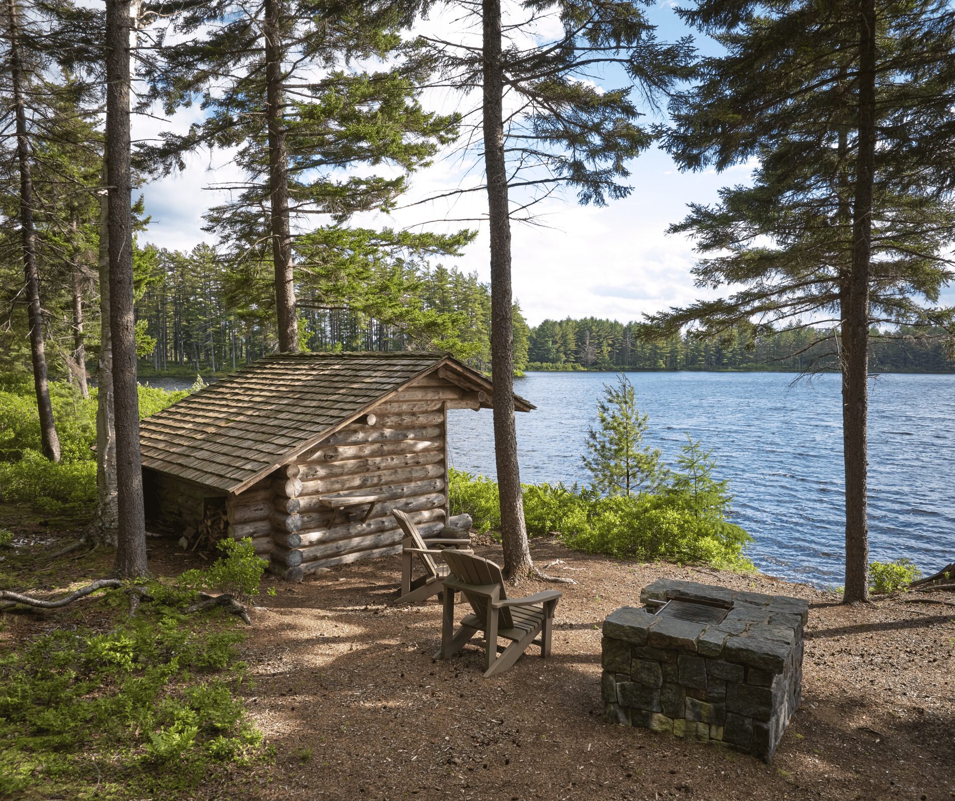 lakeside Chapel Exterior Lean To Lakeside Chapel Andrew Chary Architect