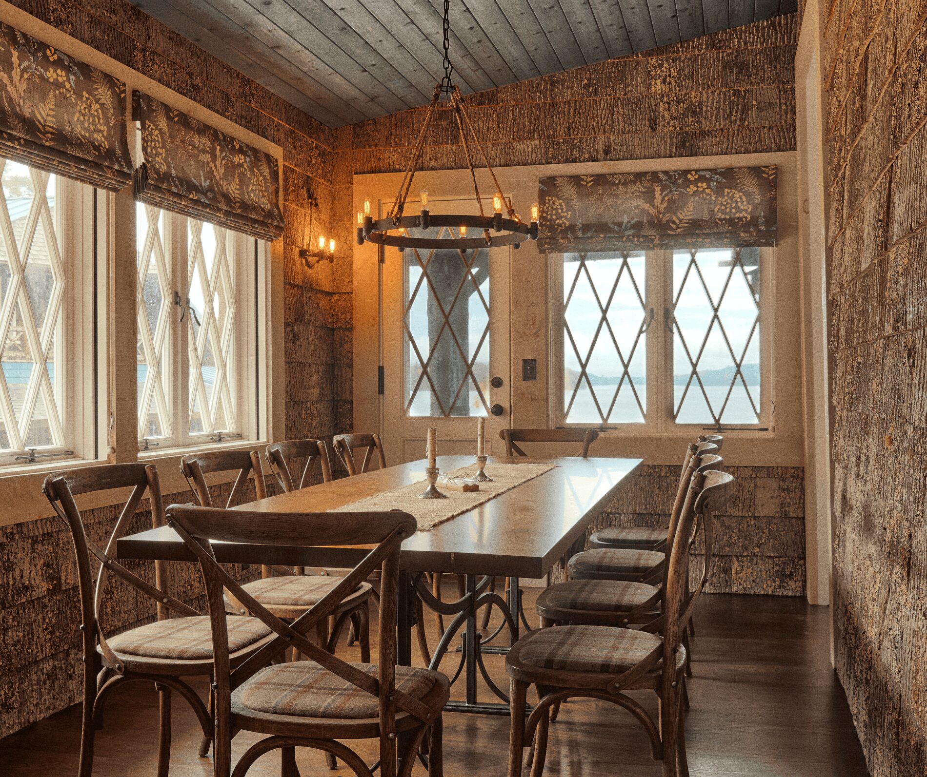 Dining Room Sekon Camp Andrew Chary Architect