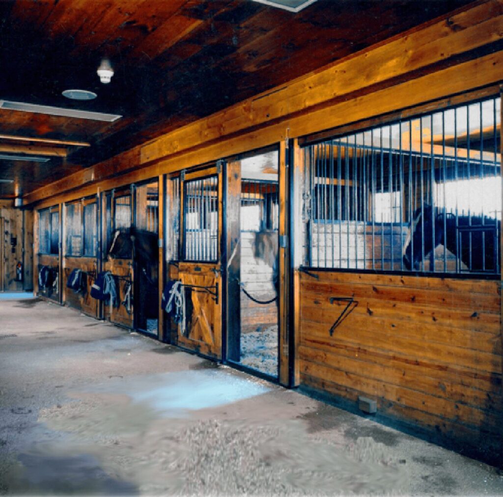 Horses Birdstone Farm Andrew Chary Architect