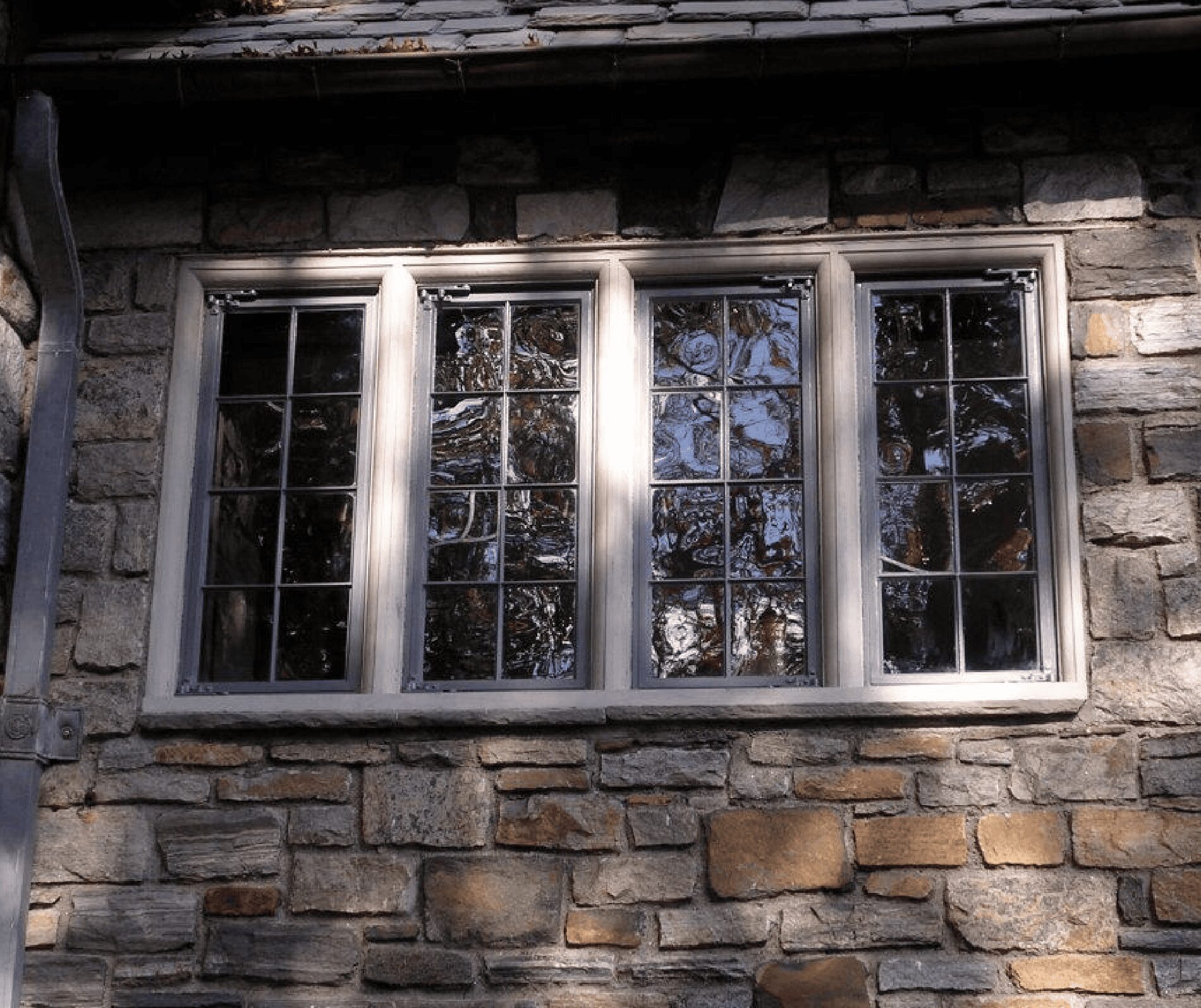 Window Stone Poolhouse Andrew Chary Architect