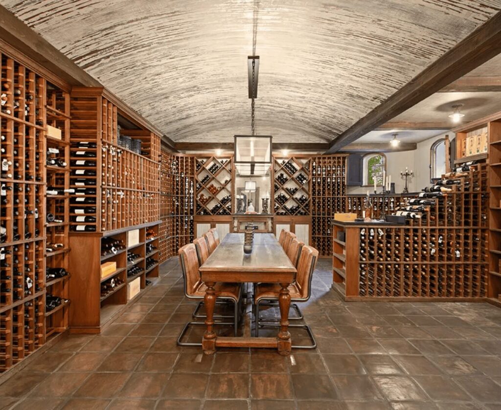 Winecellar Rockledge Farm Andrew Chary Architect